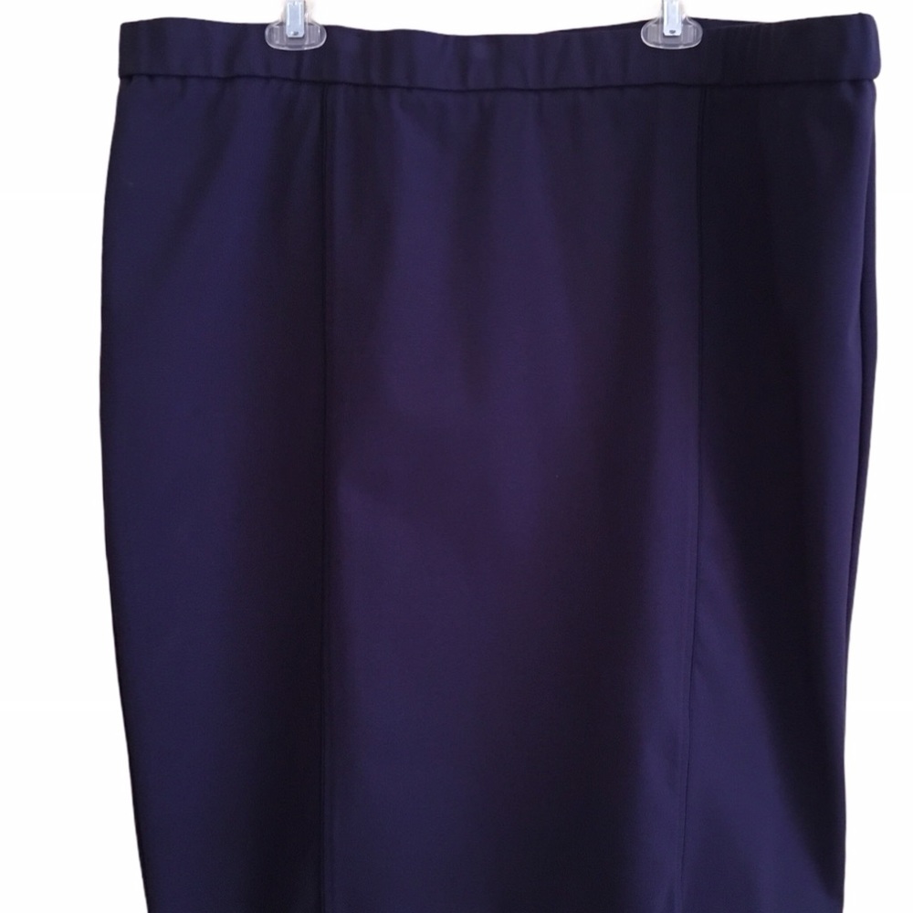Eloquii Navy Blue Pencil Skirt 26